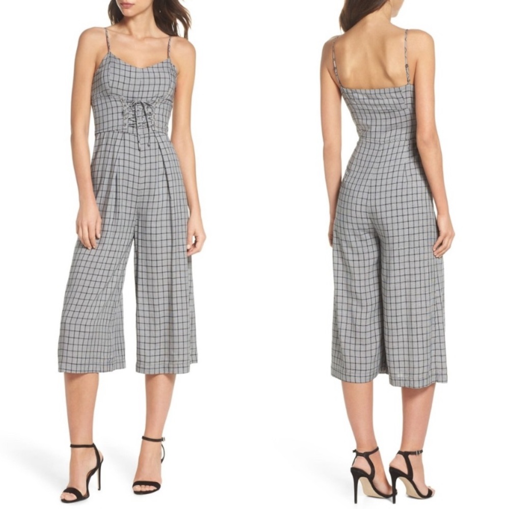 ISO Quinn Corset Crop Jumpsuit XS